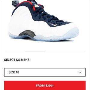 Air Foamposite One Olympic Shoes